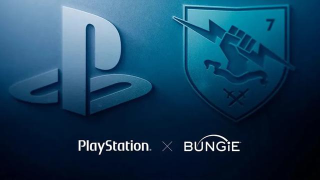 Logo PlayStation dan Bungie. (Twitter/Bungie)