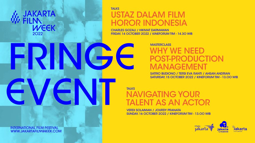 Fringe event dalam Jakarta Film Week. POSTER/Dokumen pengirim